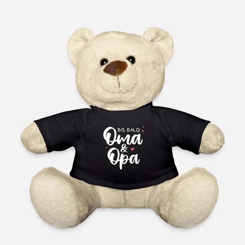 Bis bald Oma & Opa. Enkelkind - Teddy - Schwarz