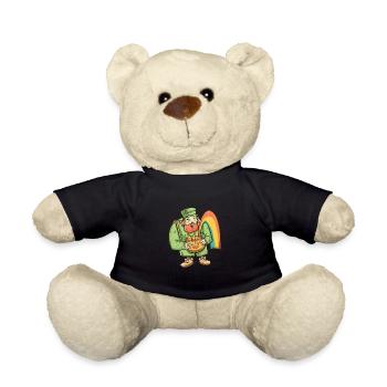 Kobold-bier-design Für Irland St. Patrick's - Teddy - Schwarz - Vorne
