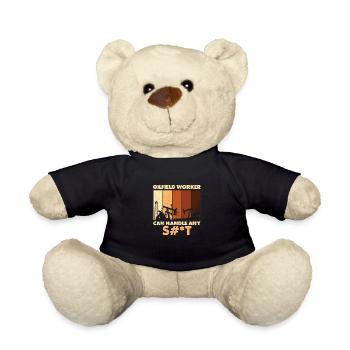 Les travailleurs de champ d'huile peuvent gérer - Nounours - noir - Devant