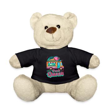 Eiswagen-königin Für Gefrorenen Süßen Fan - Teddy - Schwarz - Vorne