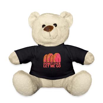 Donut ever let me go, conception de mariage pour - Nounours - noir - Devant