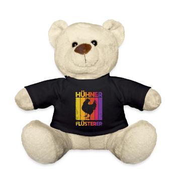 Hühner Flüsterer. Hühner - Teddy - Schwarz - Vorne