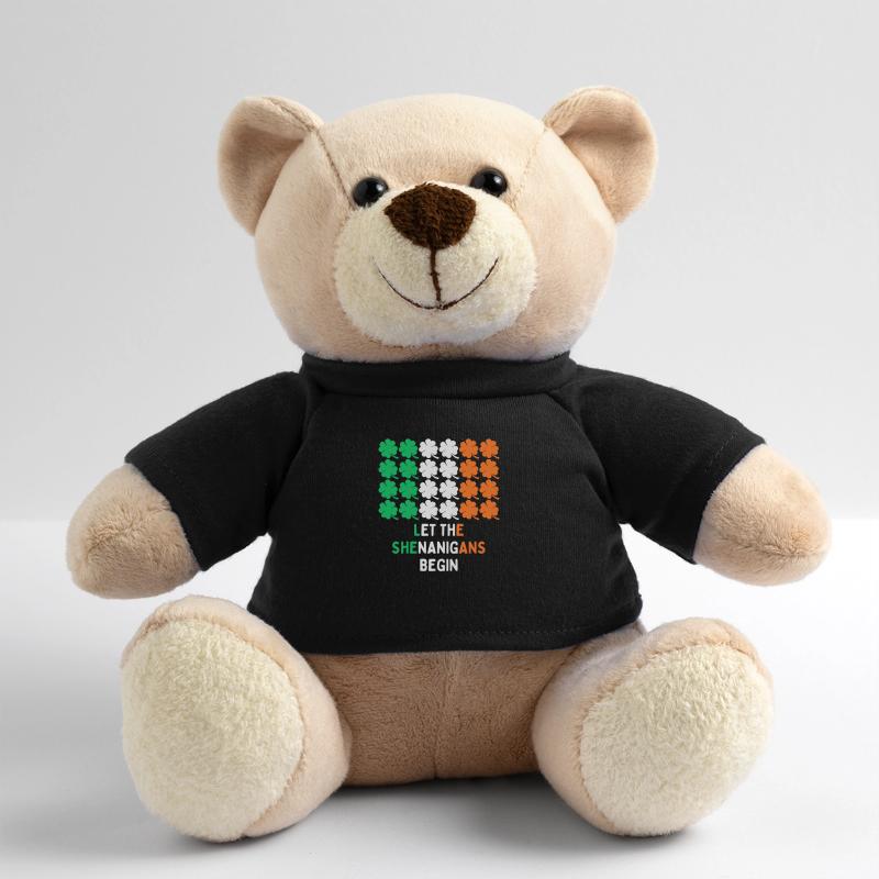 Fête de la Saint-Patrick Irlande Drapeau Clover Cadeau Nounours