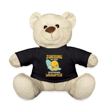 Zorbing peut provoquer un rire incontrôlable - Nounours - noir - Devant