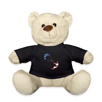 Sport Us Flag Kitesurf - Nounours - noir - Devant