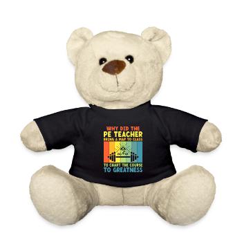 Sportlehrer Sportlehrer Schullehrer - Teddy - Schwarz - Vorne