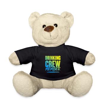 Drinking Crew - Teddy - Schwarz - Vorne