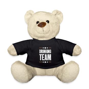 Drinking Team - Teddy - Schwarz - Vorne