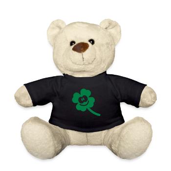 happy Kleeblatt - Teddy - Schwarz - Vorne