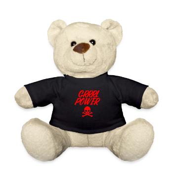 Girl Power - Teddy - Schwarz - Vorne