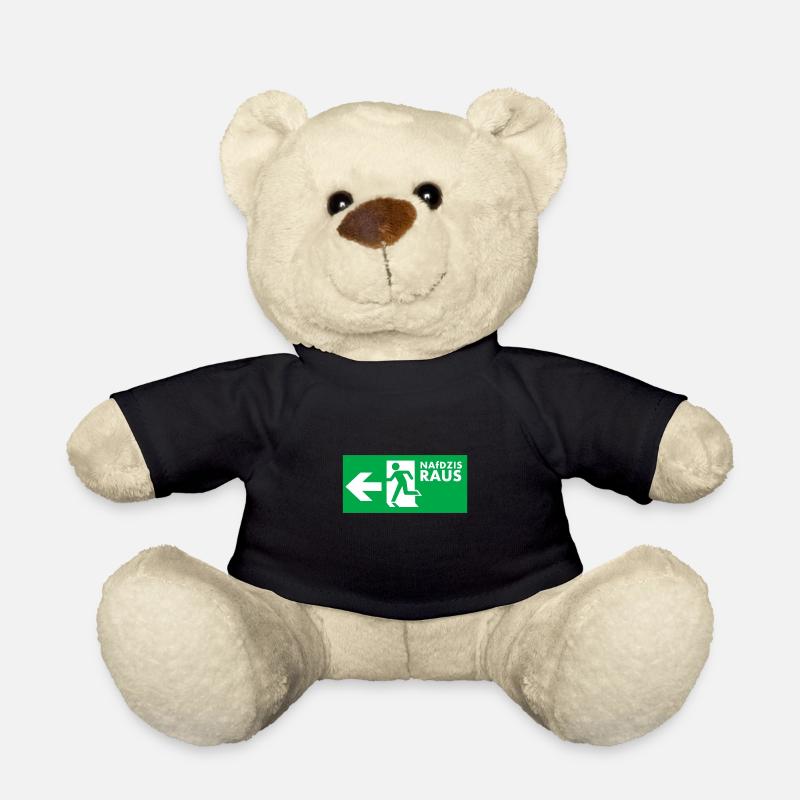 NAfDZIS Raus - Teddy - Schwarz