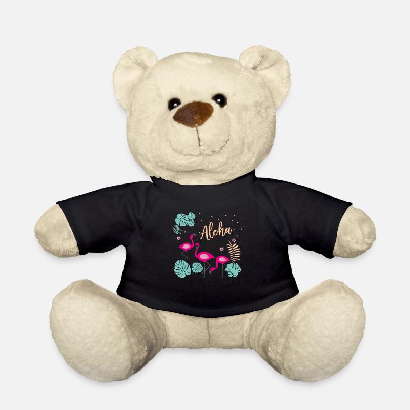 Flamingos – Aloha - Teddy - Schwarz