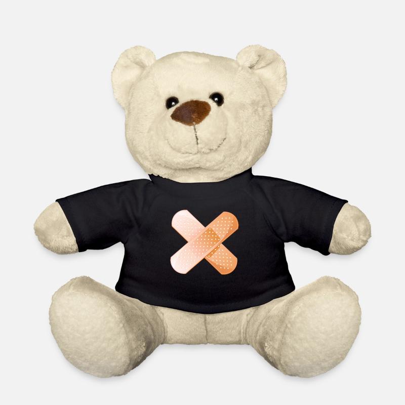 pansement pensement croise - Nounours - noir