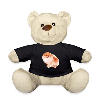 Pomeranian - Teddy Bear - black - Front