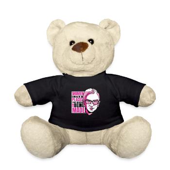 Frauen gehören an alle Orte Frauen gehören an alle - Teddy - Schwarz - Vorne