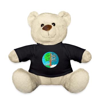Der Sommer ist der neue Winter - Teddy - Schwarz - Vorne