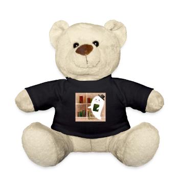 Mind and Books - Teddy Bear - black - Front