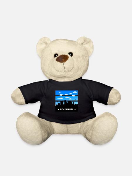 New York City - Teddy - Schwarz