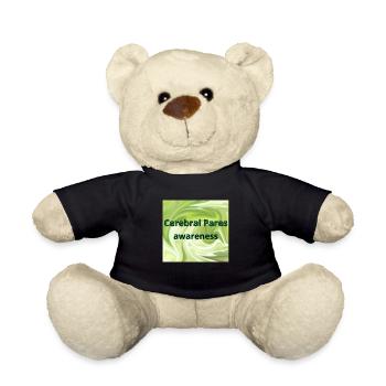 Bewusstsein für Zerebralparese - Teddy - Schwarz - Vorne