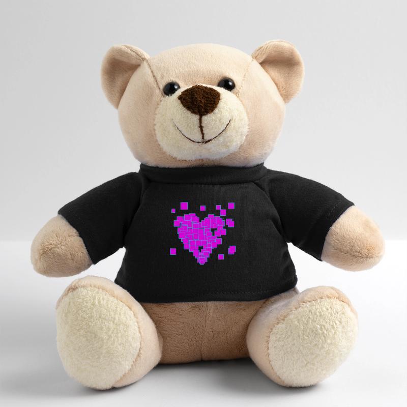 Pink pixel herz Teddy