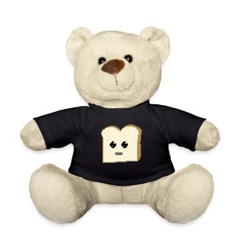 Toast mit Augen - Teddy - Schwarz - Vorne