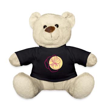 Flower Flower Plant - Teddy Bear - black - Front
