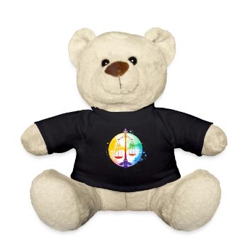 Die Skalenschilder - Teddy - Schwarz - Vorne