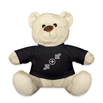arrow - Teddy Bear - black - Front
