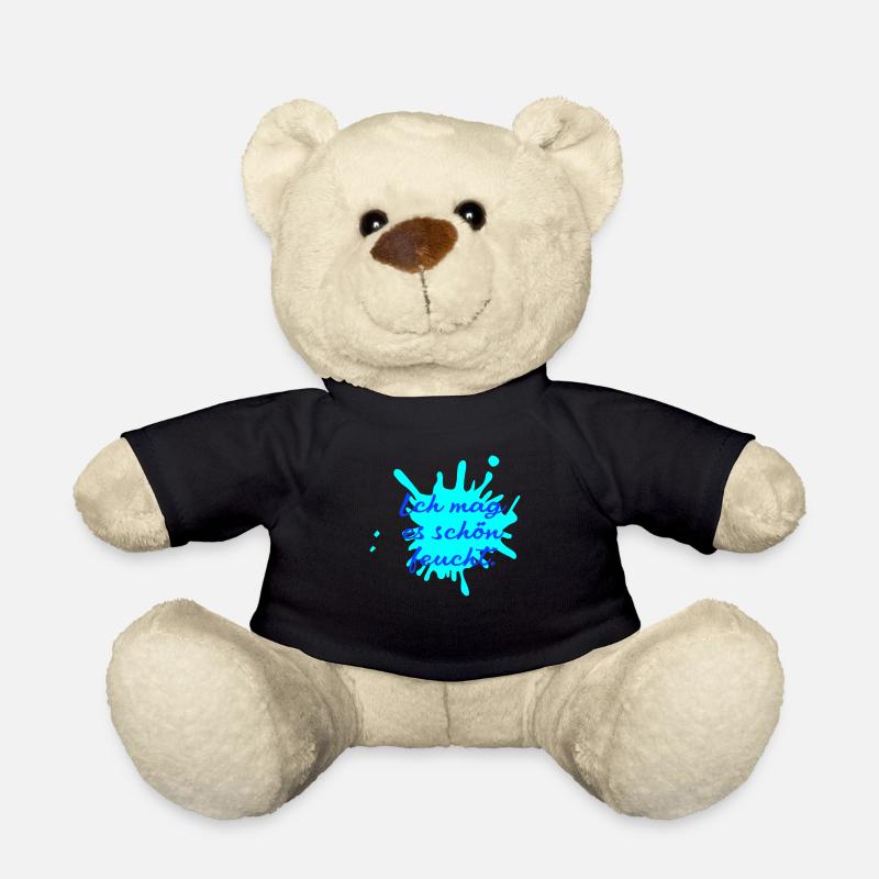 ich mag es schön feucht - Teddy - Schwarz