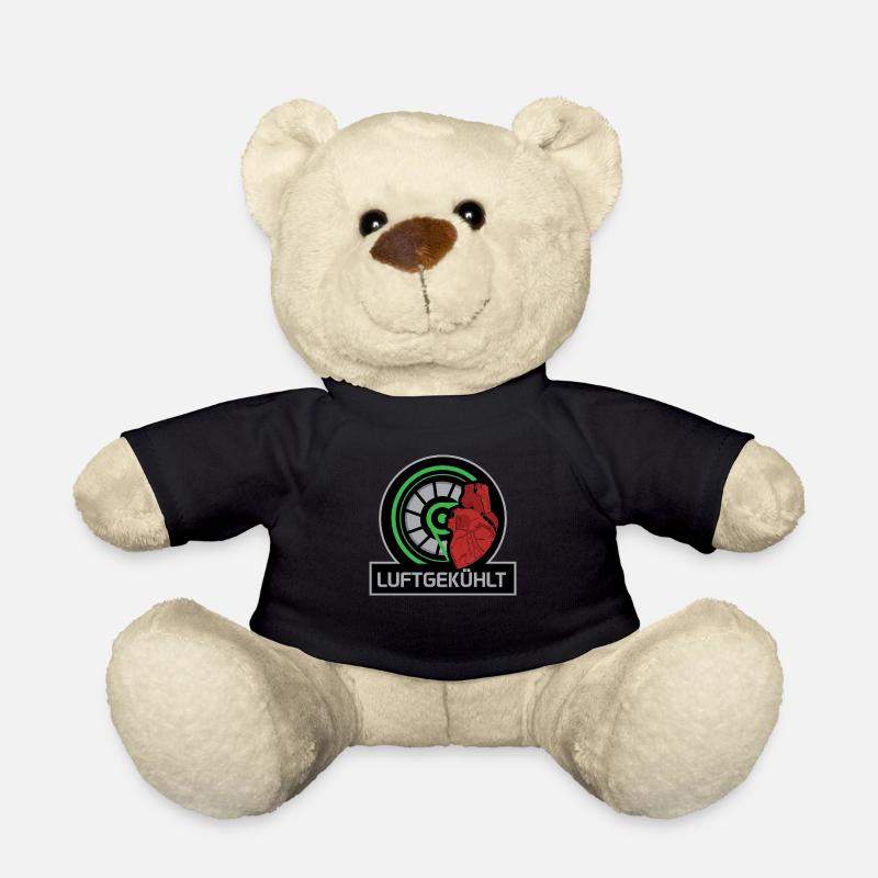 Luftgekühlt Herz - Teddy - Schwarz