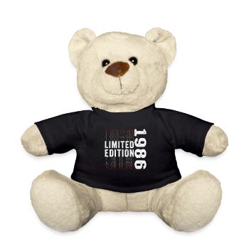 Limitierte Auflage 1986 - Toller 37. Geburtstag - Teddy - Schwarz - Vorne