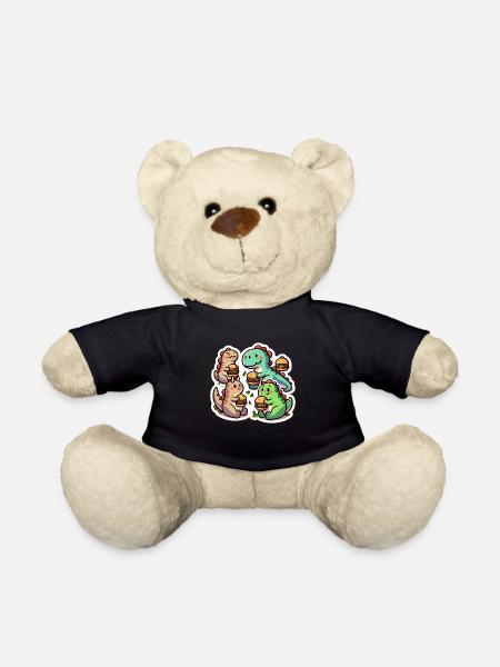 Dino-Burger-Party - Teddy - Schwarz