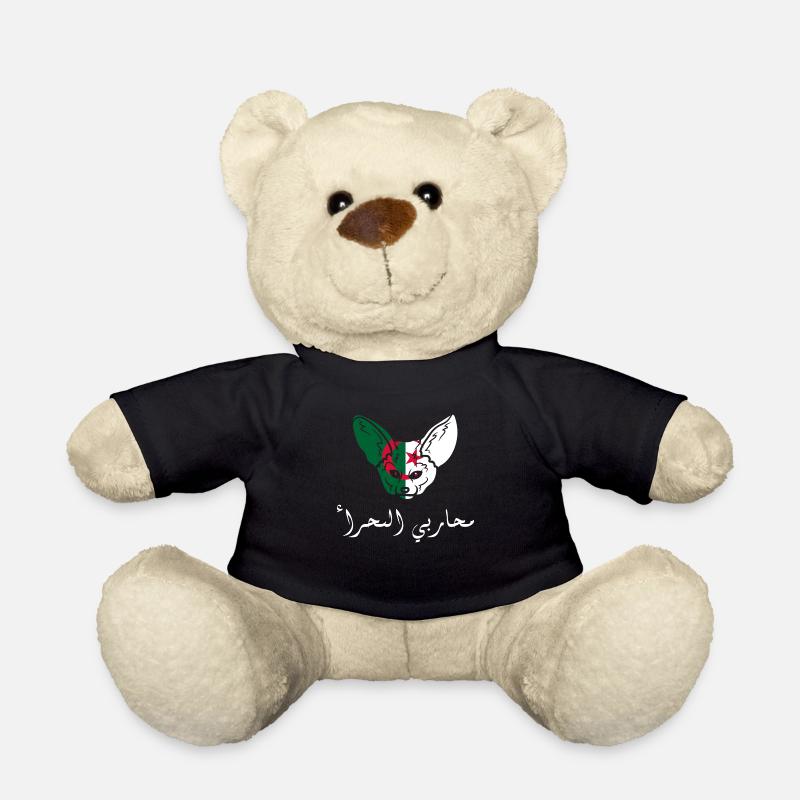 Les guerriers du sahara- idée cadeau Algérie - Nounours - noir