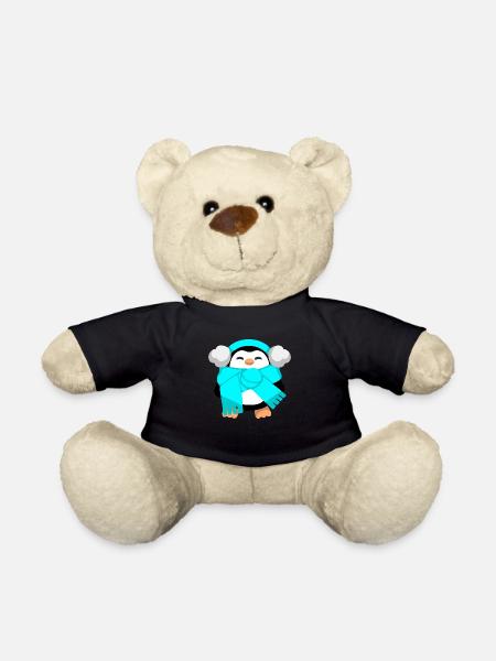 Pinguin - Teddy - Schwarz