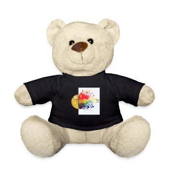 Crypto Brain 1 Bitcoin BTC ETH - Nounours - noir - Devant