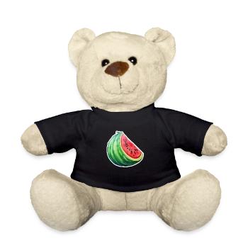 Watermelon Quarter - Teddy Bear - black - Front