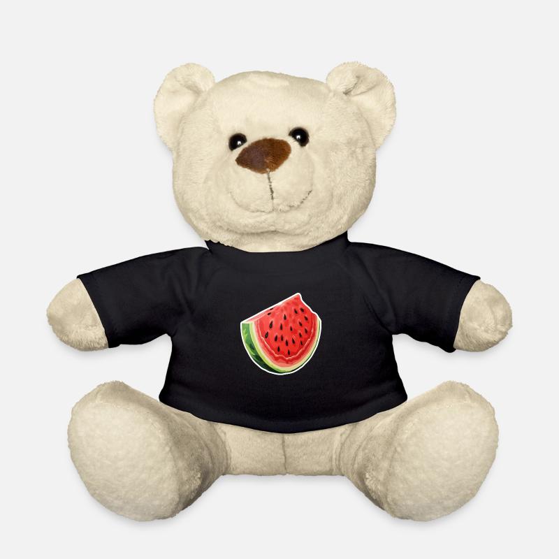 Wassermelone Scheibe - Teddy - Schwarz