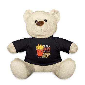 Boy's Fry Fantasy: Living the Crunchy Dream - Teddy - Schwarz - Vorne