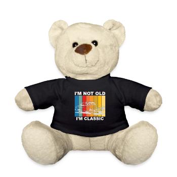 I'm Not Old I'm Classic Funny Car Quote Retro - Teddy - Schwarz - Vorne