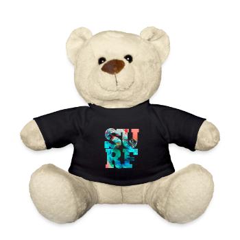 Surf Wellen Surfer Beach Surf - Teddy - Schwarz - Vorne