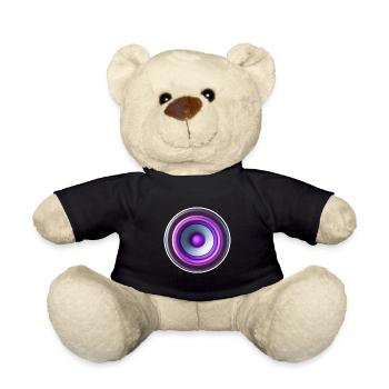 BOOMER SPEAKER - Teddy Bear - black - Front