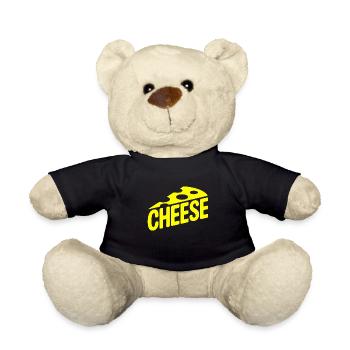 Käse - Cool Dairy Logo - Teddy - Schwarz - Vorne