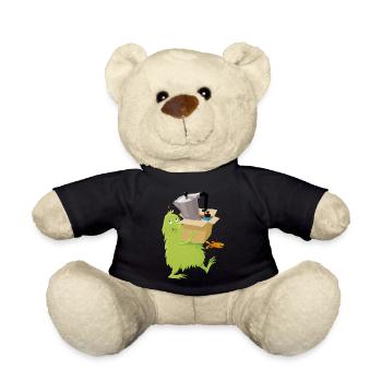 Umzugshelferlein - Teddy - Schwarz - Vorne