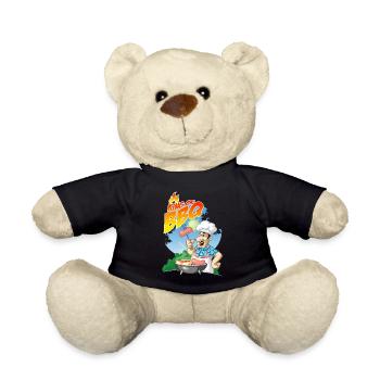 king of barbeque - Teddy - Schwarz - Vorne