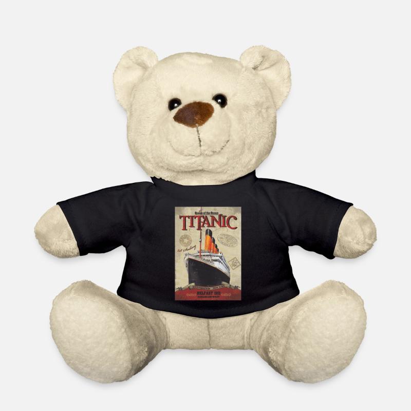Über den Meeren - Teddy - Schwarz