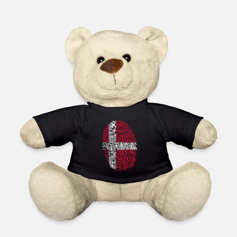 Dänemark It's In My DNA Dänisch Däne Dansk Urlaub - Teddy - Schwarz