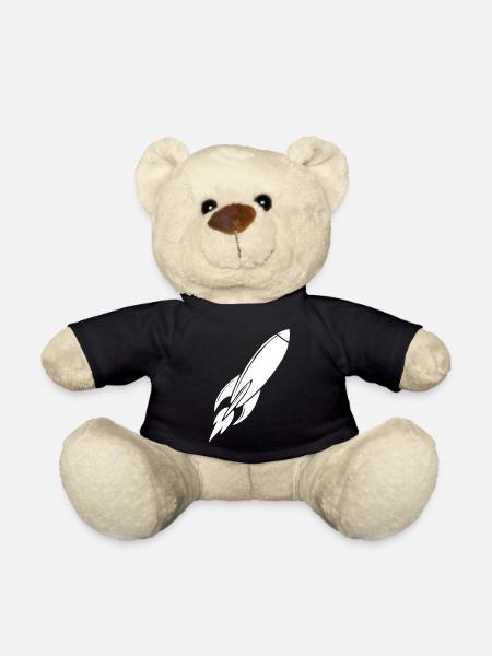 Rakete - Teddy - Schwarz