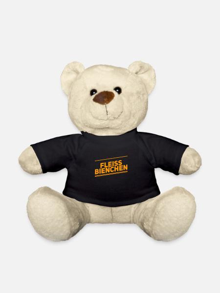 fleissig, fleissig - Teddy - Schwarz