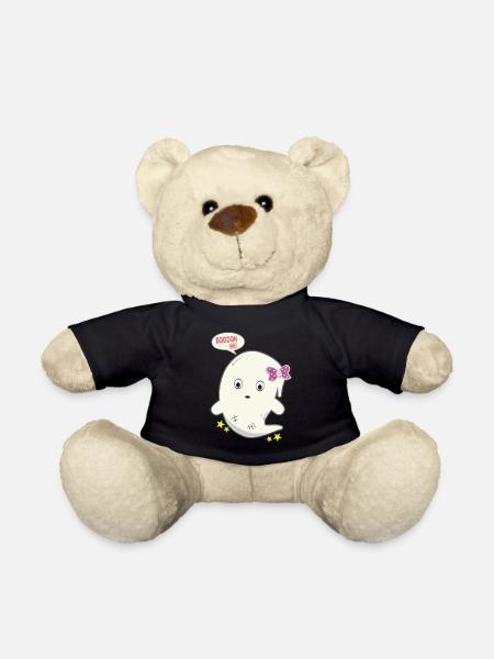 Niedliches Gespenst Geist Geschenk - Teddy - Schwarz