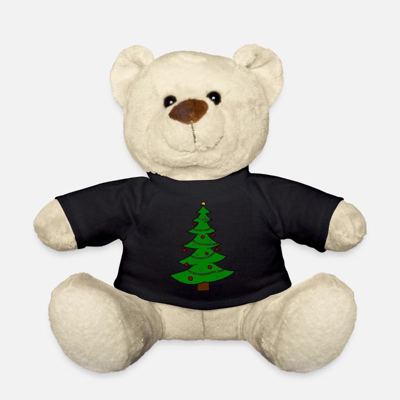 Christmas tree Christmas Tree Juletre - Teddy Bear - black